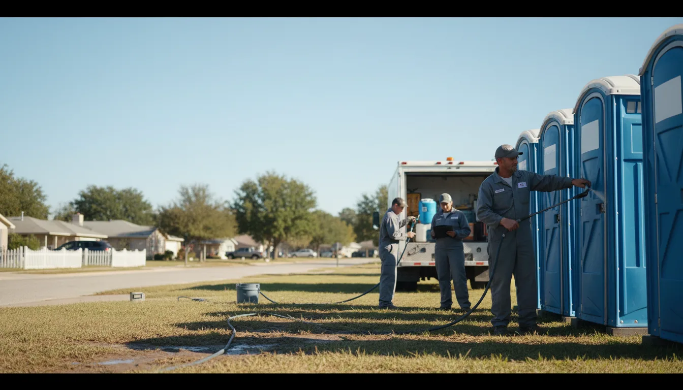 Long-Term Portable Toilet Rental in Mershon, GA near me